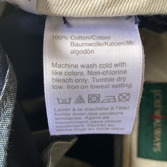 J. Crew Always Navy Chino pants, size 32”W34”L - Picture 8 of 9